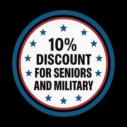 Special Discounts for Seniors and Military Veterans